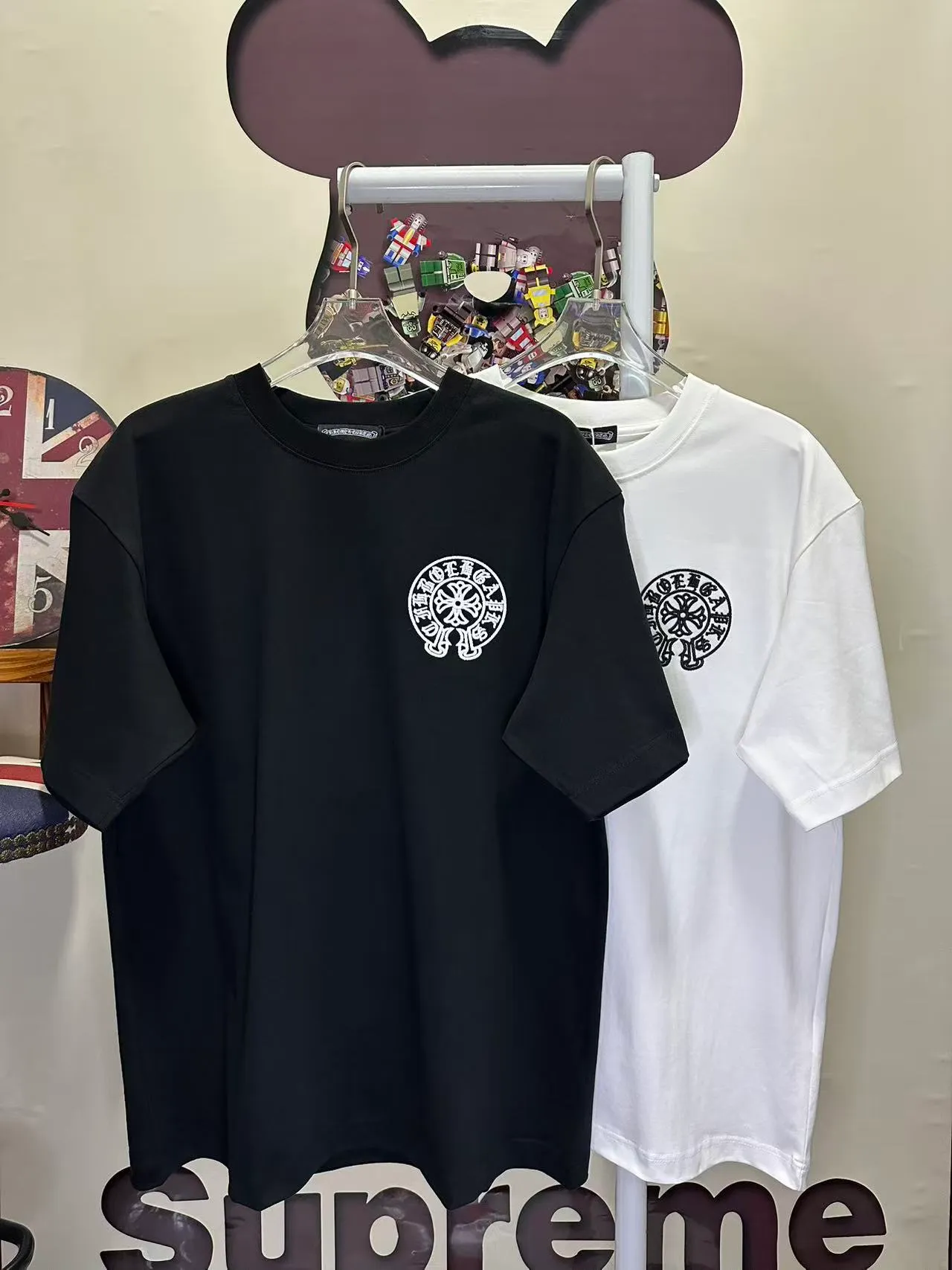 L 26873# Come Hearts 5 ， Same Style。 100% ， 32 1X 1 ， ➕ ， ， 。 Quality ， ， ！ ：Black White SIZE：S-XXL